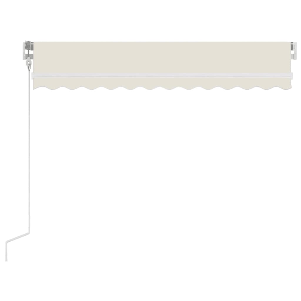 Markise Automatisch Einziehbar 350x250 cm Creme