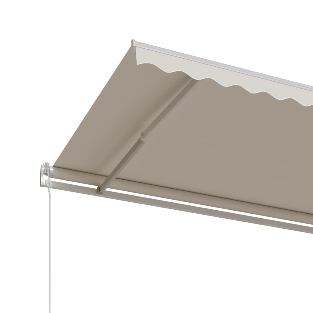 Markise Automatisch Einziehbar 600x300 cm Creme