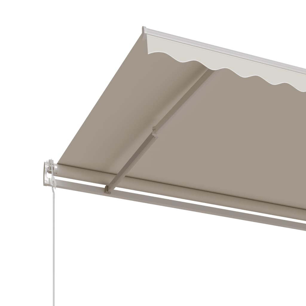 Markise Automatisch Einziehbar 400x350 cm Creme