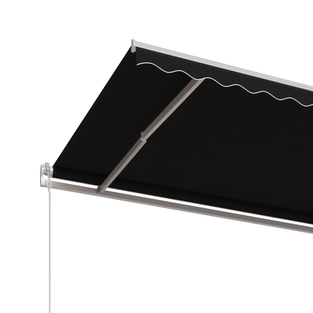 Markise Automatisch Einziehbar 600x350 cm Anthrazit