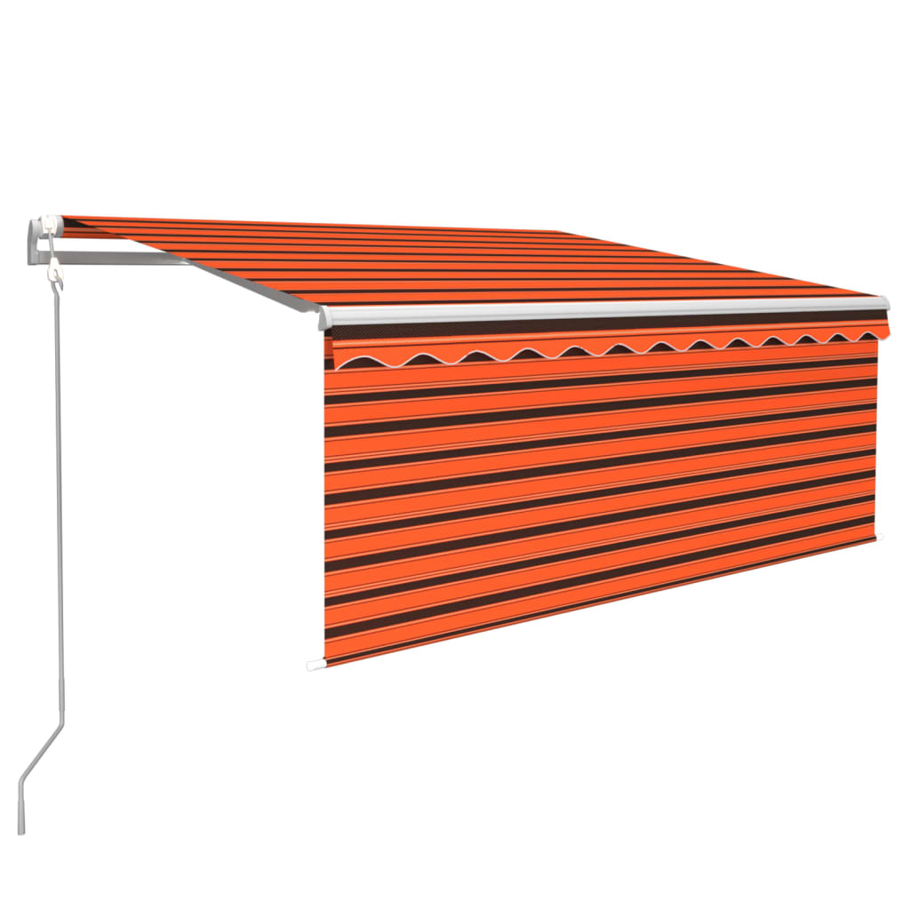 Markise Automatisch mit Rollo LED Windsensor 3x2,5m