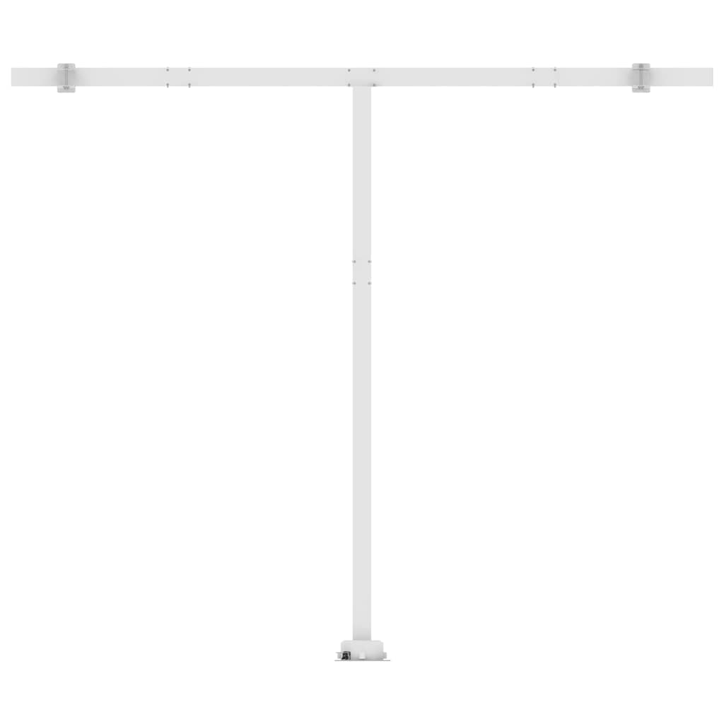 Standmarkise Manuell Einziehbar 400x300 cm Creme