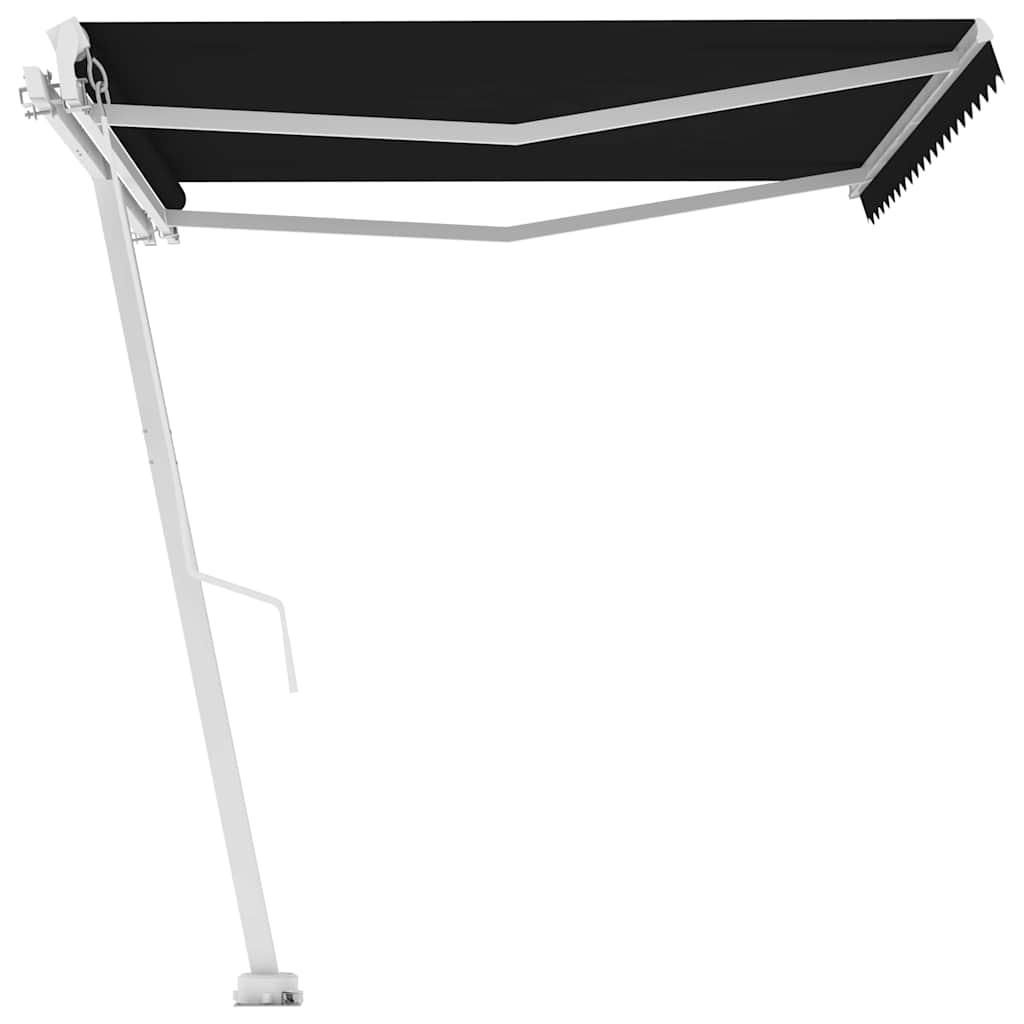 Standmarkise Manuell Einziehbar 450x300 cm Anthrazit