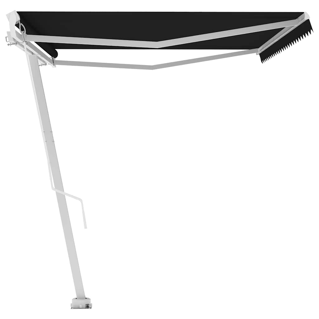 Standmarkise Manuell Einziehbar 500x300 cm Anthrazit