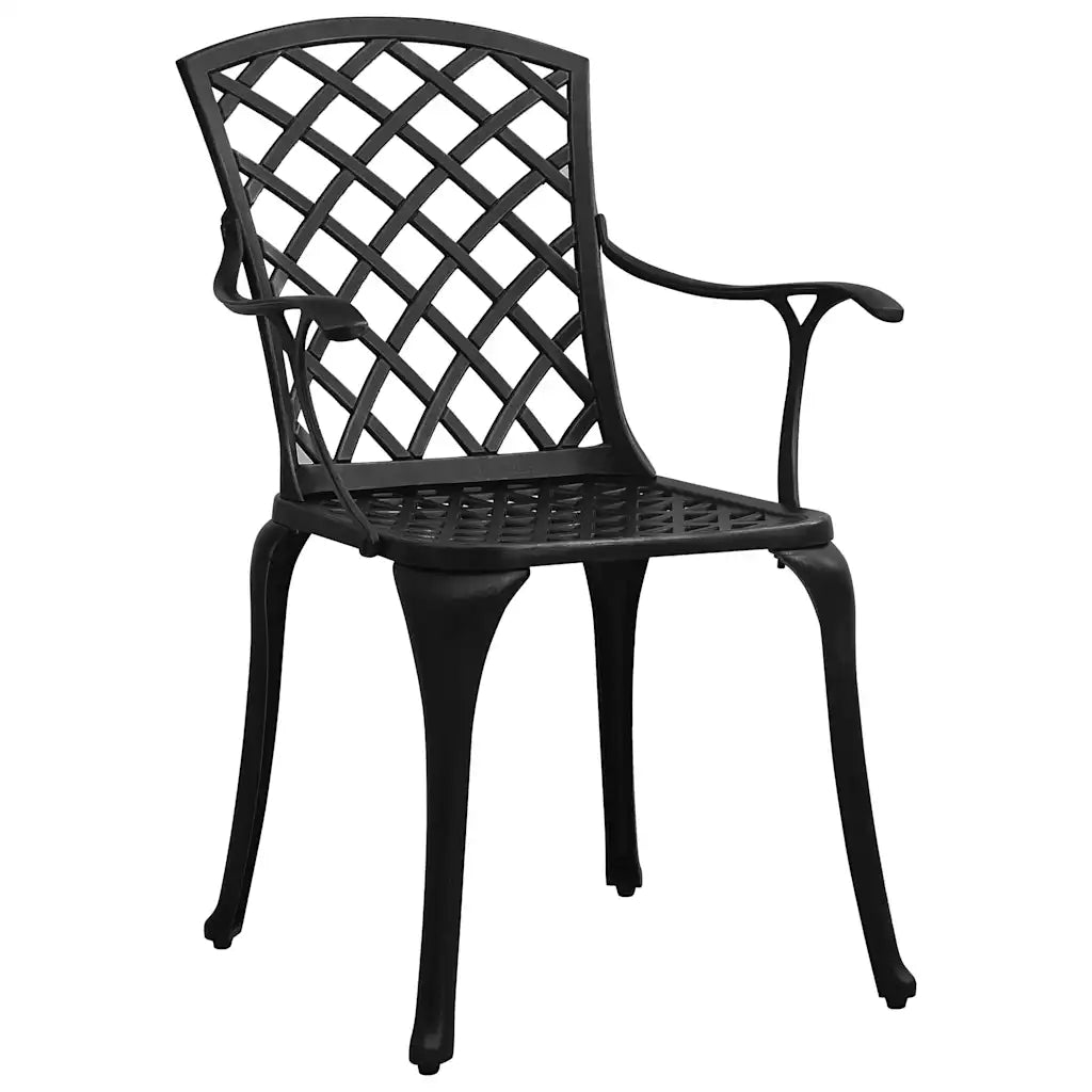 Bistro-Set 5-tlg. aus Aluminiumguss