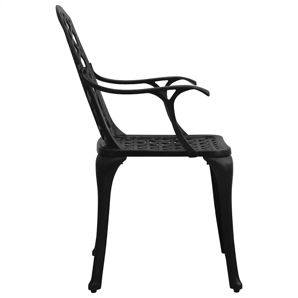 Bistro-Set 5-tlg. aus Aluminiumguss