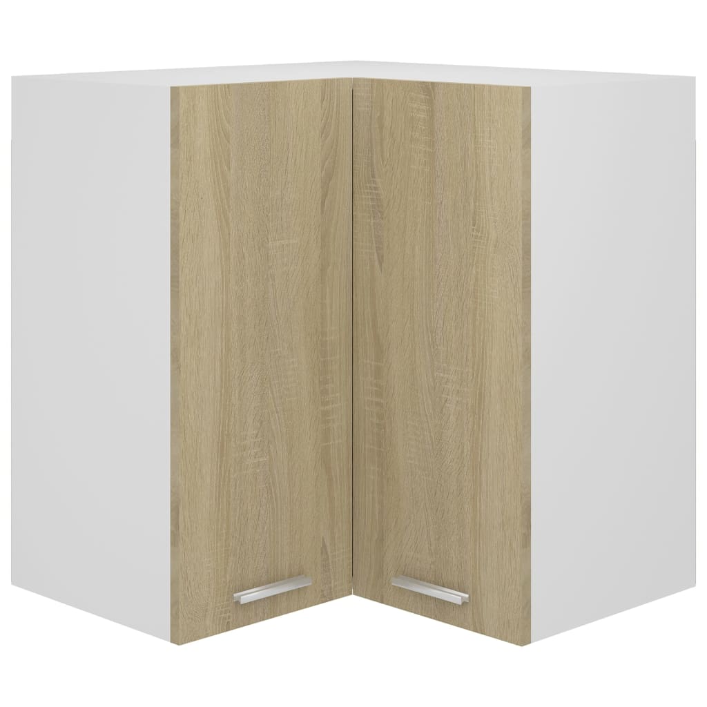 Eckhängeschrank Lyon Sonoma-Eiche 57x57x60 cm Holzwerkstoff