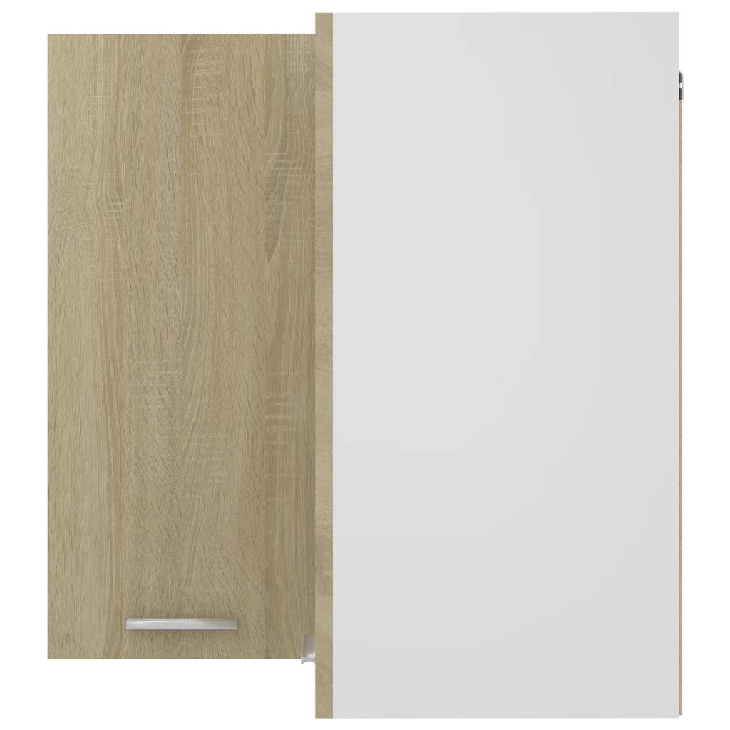 Eckhängeschrank Lyon Sonoma-Eiche 57x57x60 cm Holzwerkstoff