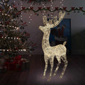 LED-Rentier XXL Acryl Weihnachtsdeko 250 LED 180 cm Warmweiß