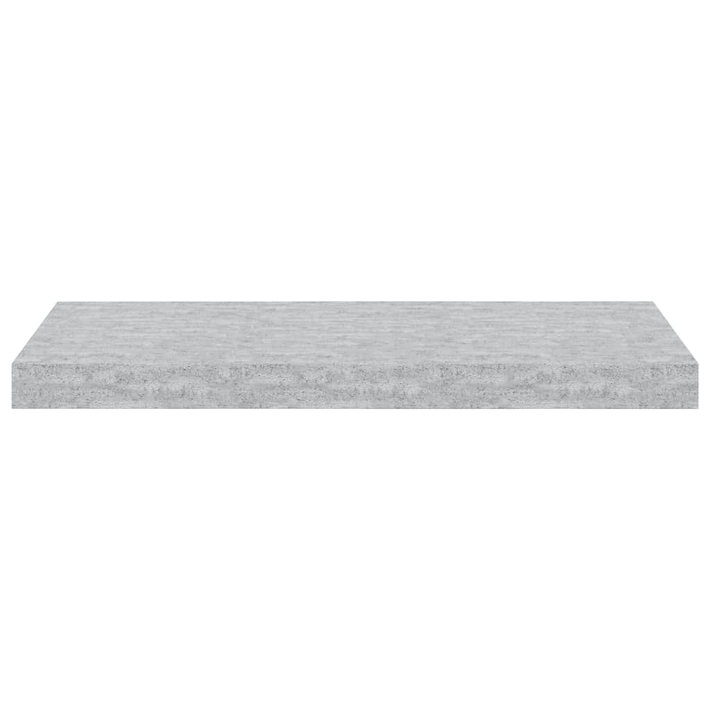 Schweberegal Betongrau 60x23,5x3,8 cm MDF