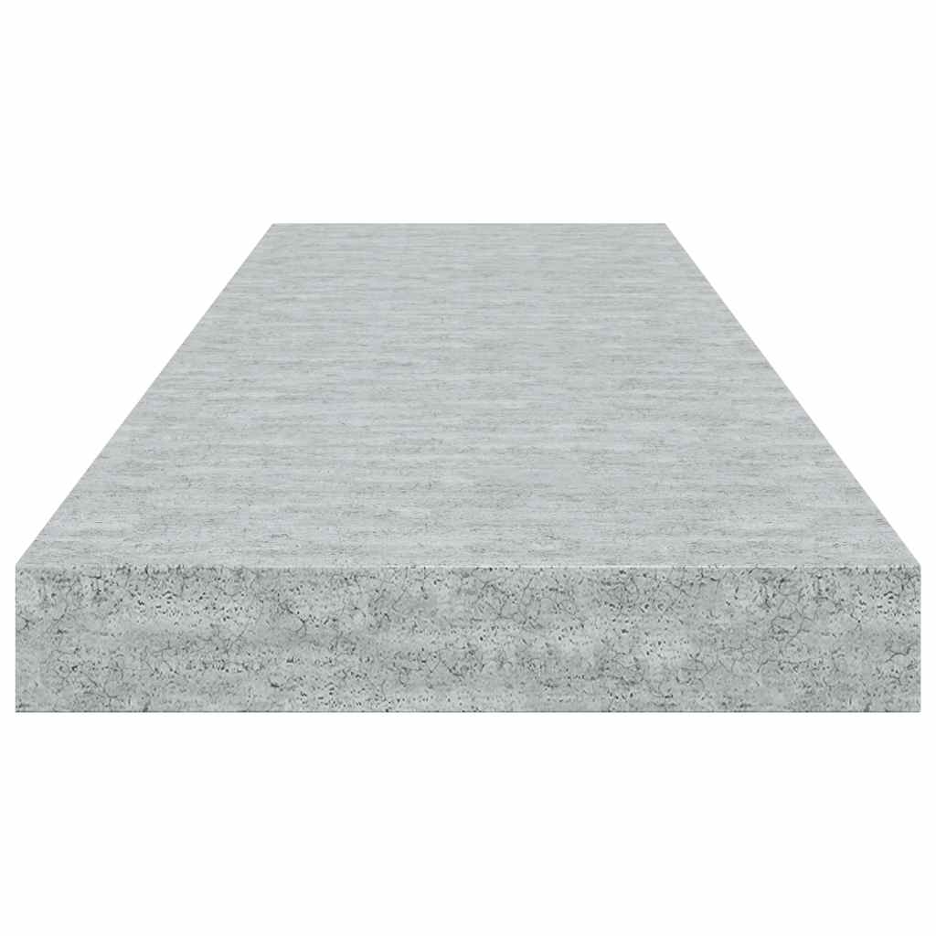 Schweberegal Betongrau 80x23,5x3,8 cm MDF