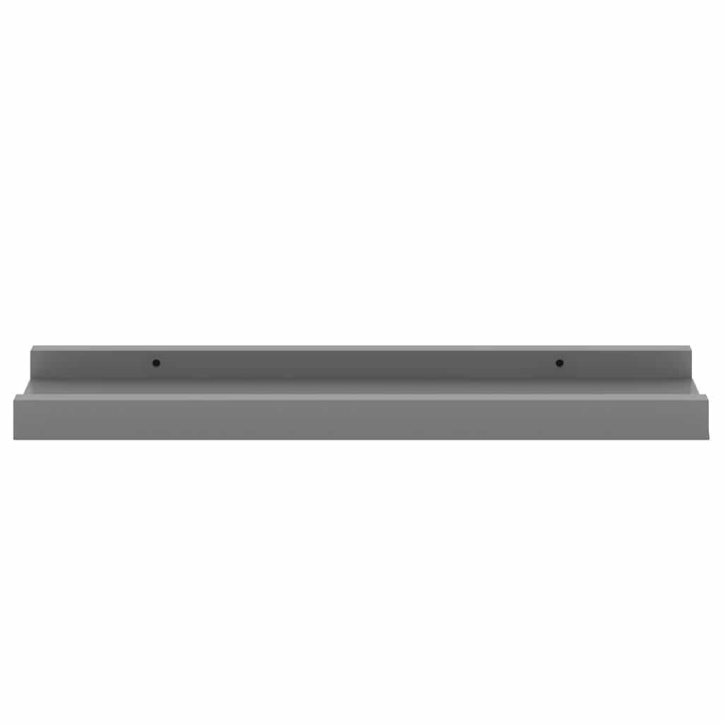Wandregale 4 Stk. Grau 40x9x3 cm