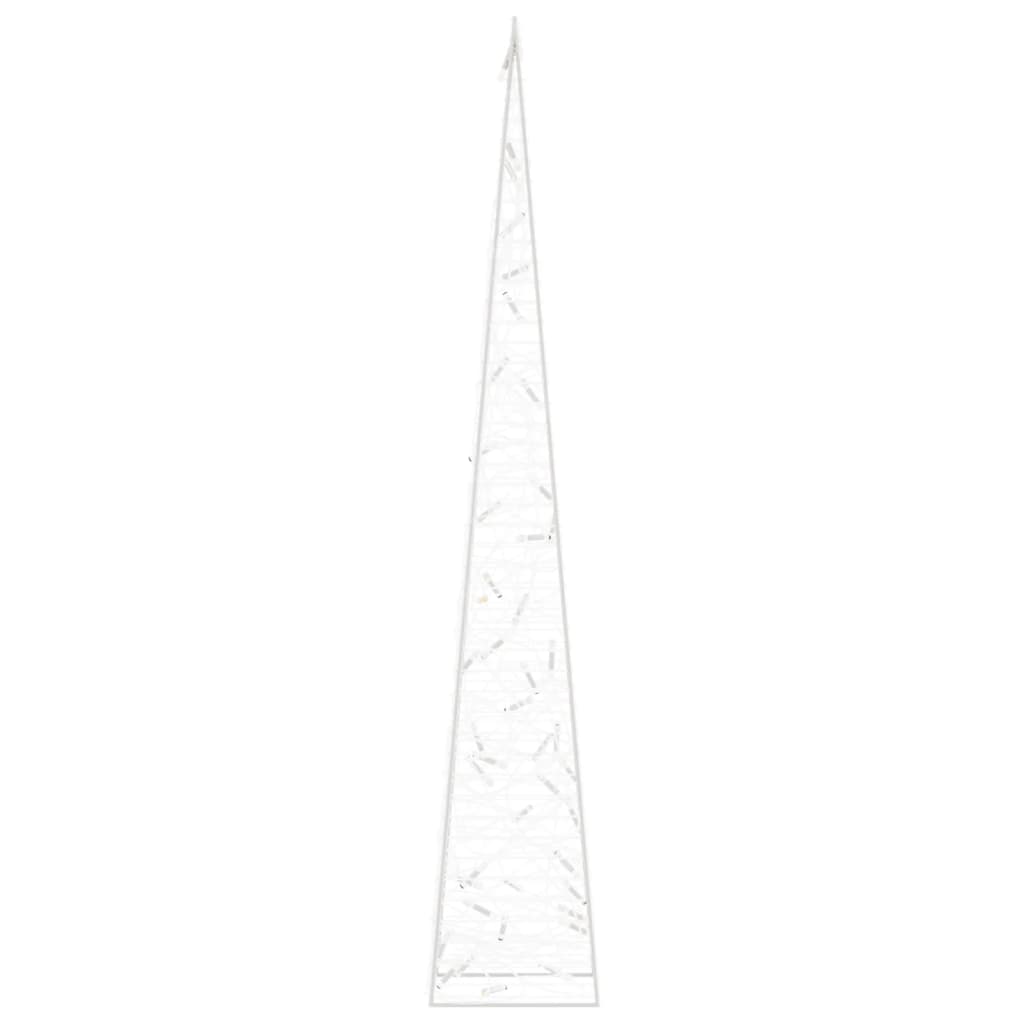 LED-Leuchtkegel Acryl Deko Mehrfarbig 90 cm