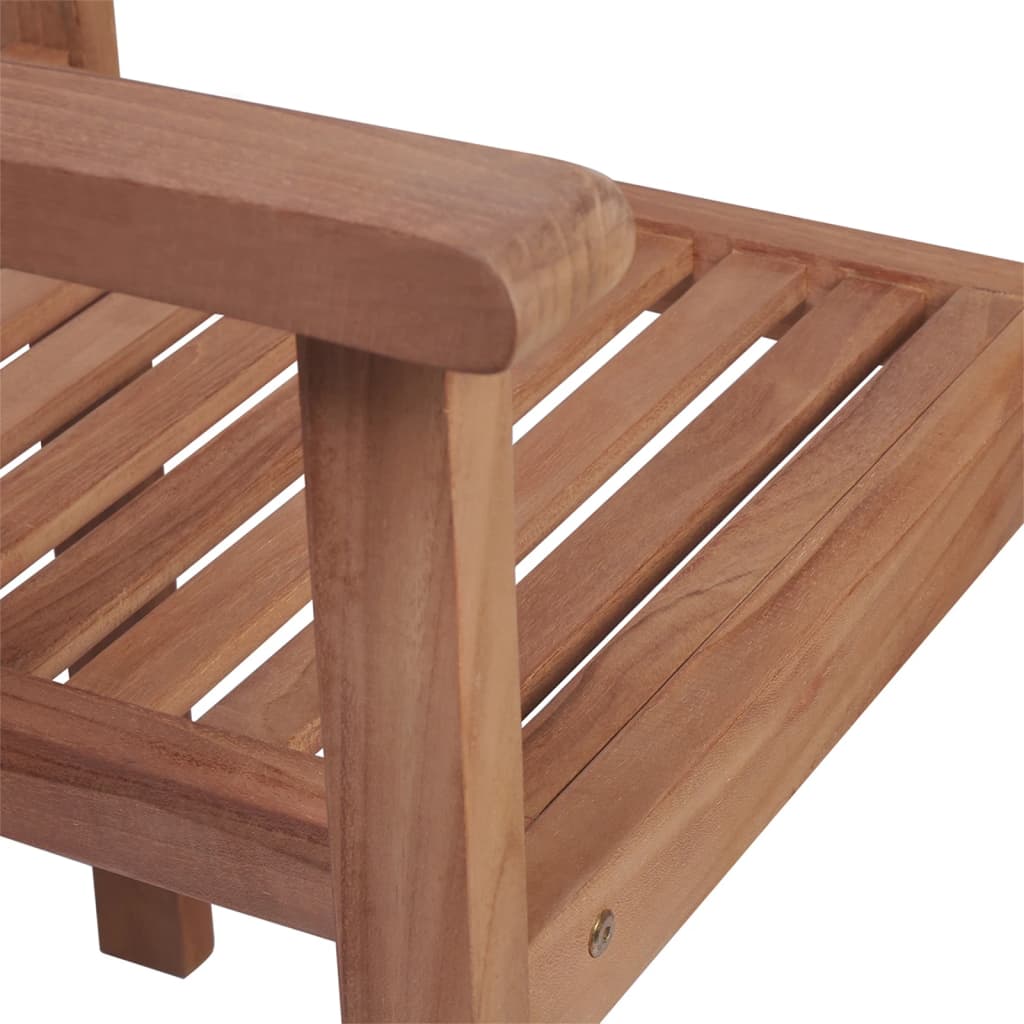 Stapelbare Gartenstühle 8 Stk. Massivholz Teak