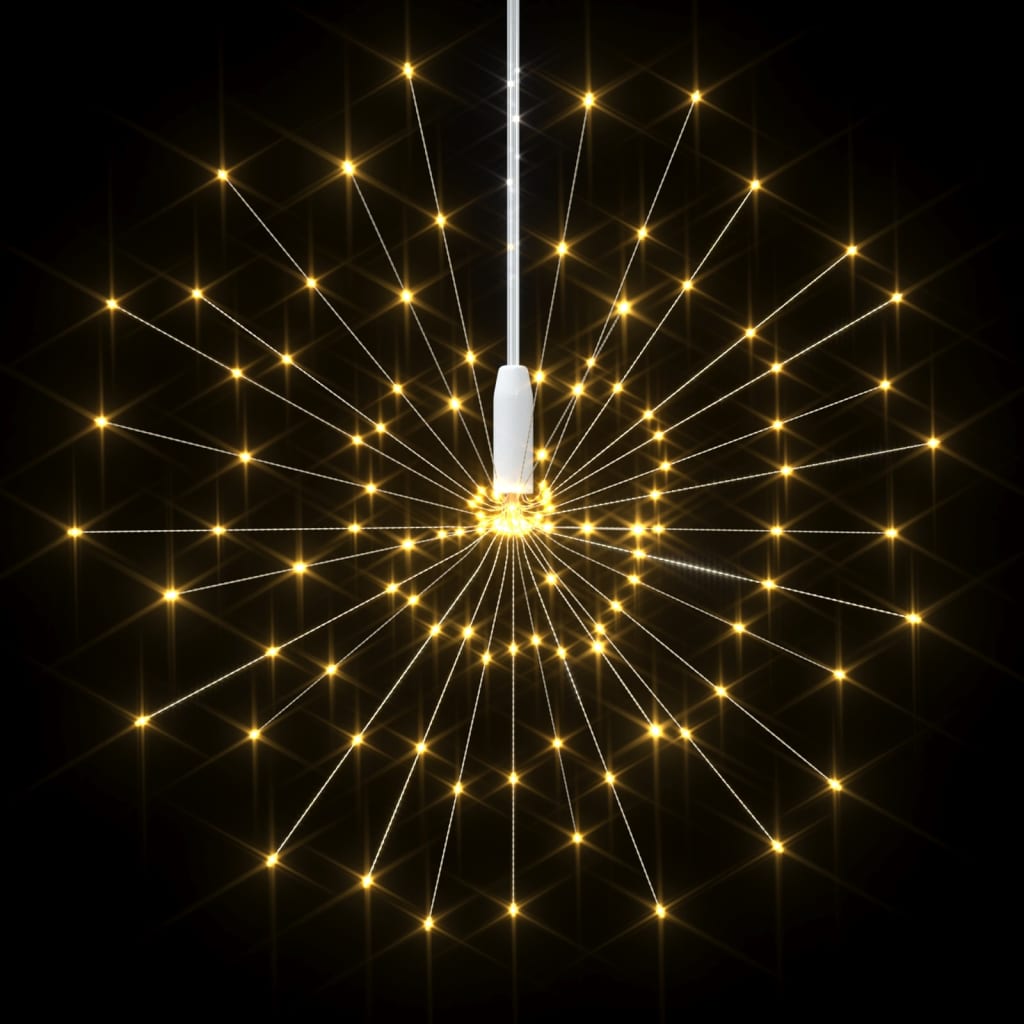Feuerwerkslicht Weihnachtsdeko Warmweiß 20 cm 140 LEDs