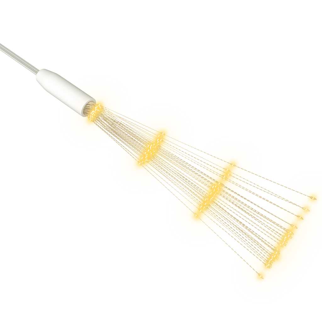 Feuerwerkslichter 4 Stk. Weihnachtsdeko Warmweiß 20 cm 560 LEDs