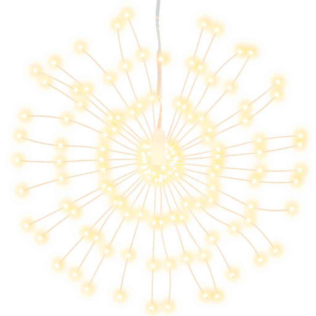Feuerwerkslichter 4 Stk. Weihnachtsdeko Warmweiß 20 cm 560 LEDs