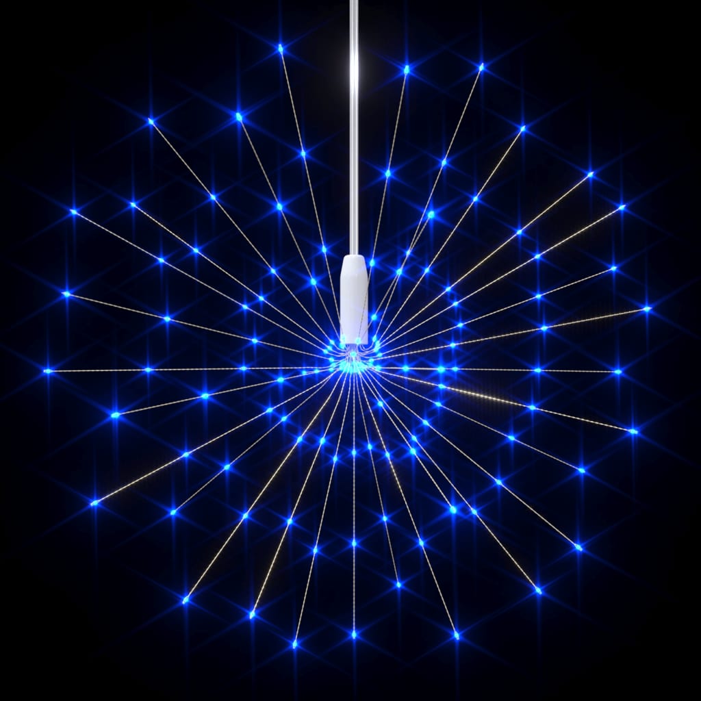 Feuerwerkslicht Blau 20 cm 140 LEDs