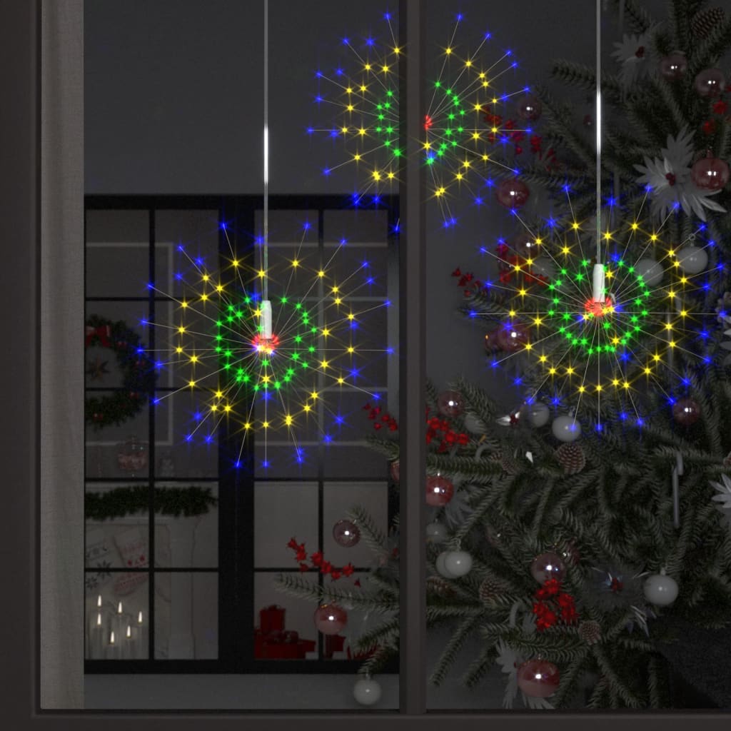 Feuerwerkslichter 10 Stk. Mehrfarbig 20 cm 1400 LEDs