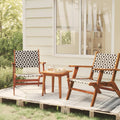 3-tlg. Bistro-Set Massivholz Akazie