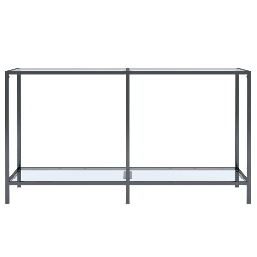 Konsolentisch Transparent 140x35x75,5 cm Hartglas
