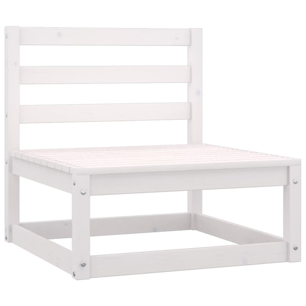8-tlg. Garten-Lounge-Set Massivholz Kiefer