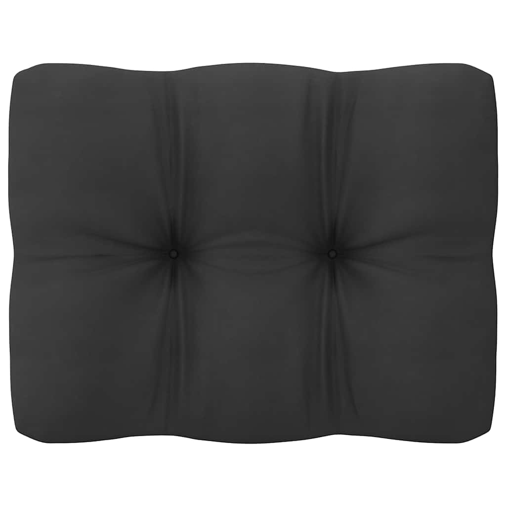 4-Sitzer-Gartensofa mit Kissen Kiefer Massivholz