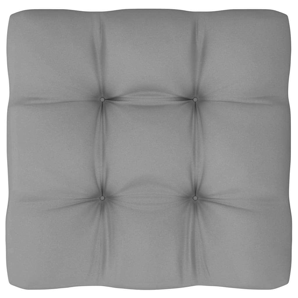 7-tlg. Garten-Lounge-Set mit Kissen Kiefer Massivholz