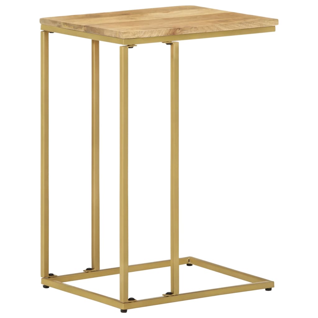 Beistelltisch 35x45x65 cm Massivholz Mango