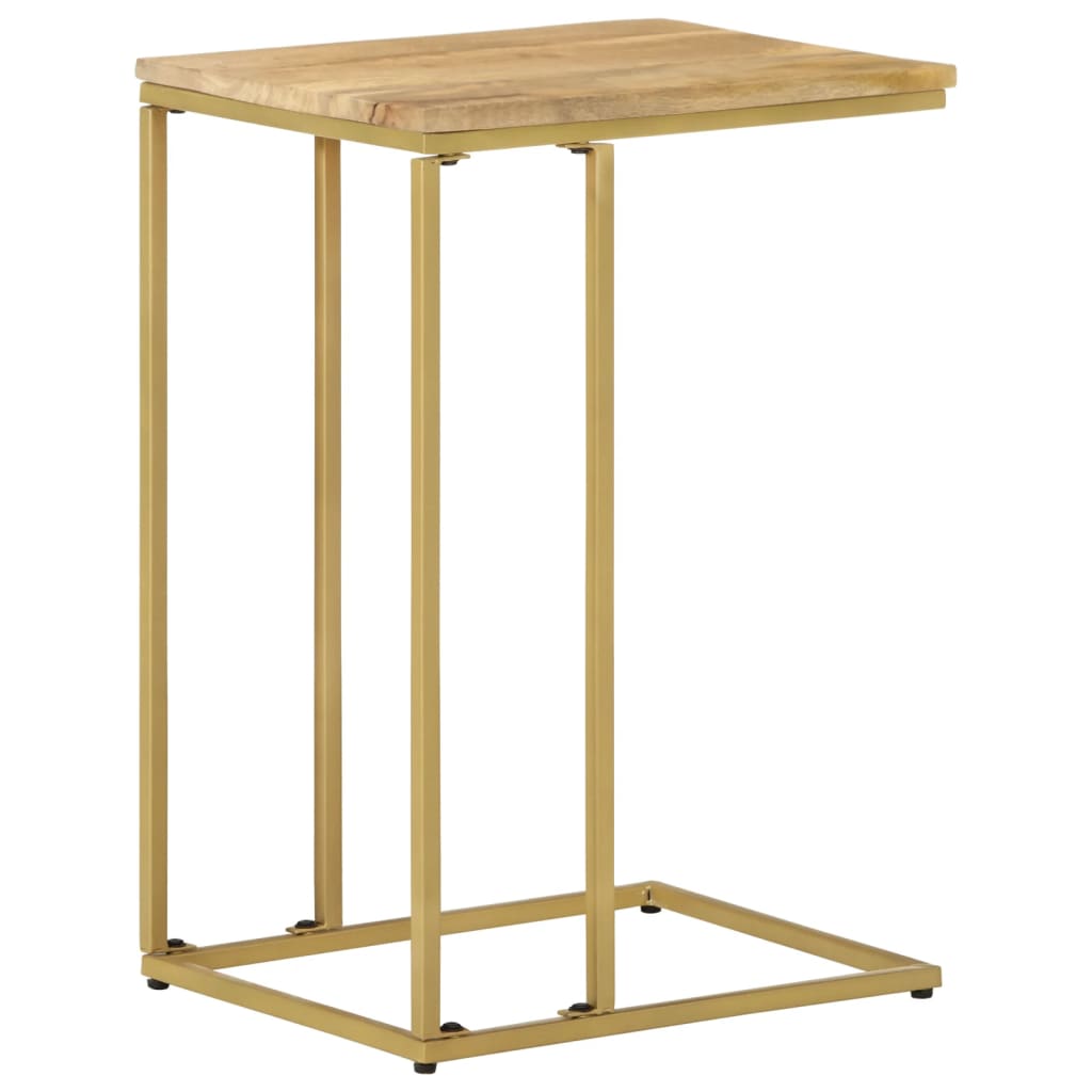 Beistelltisch 35x45x65 cm Massivholz Mango