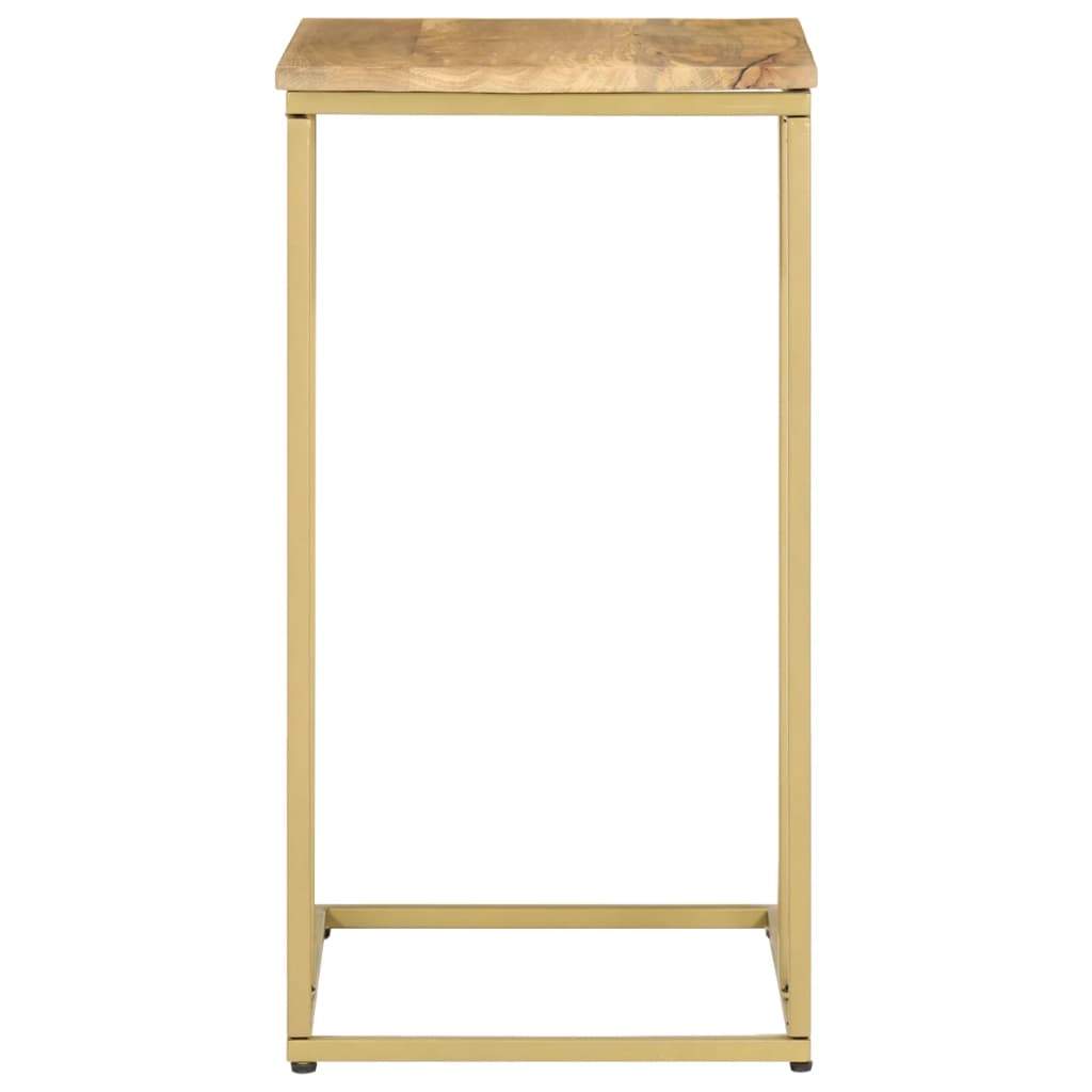 Beistelltisch 35x45x65 cm Massivholz Mango