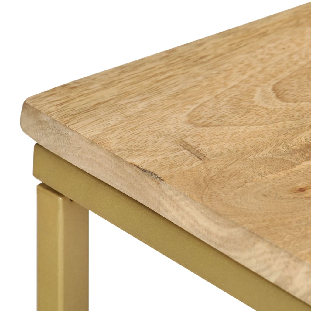 Beistelltisch 35x45x65 cm Massivholz Mango