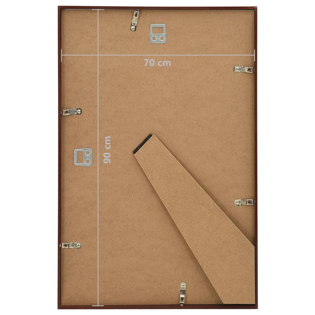 Bilderrahmen Collage 5 Stk. für Wand Tisch Bronze 70x90 cm MDF