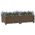 Hochbeet 80x40x23 cm Polypropylen
