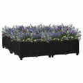 Hochbeet 80x80x23 cm Polypropylen