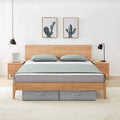 Aufbewahrungsbox Stoff 70x40x18 cm Grau