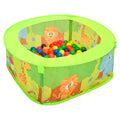 Bällebad mit 50 Bällen für Kinder 75x75x32 cm