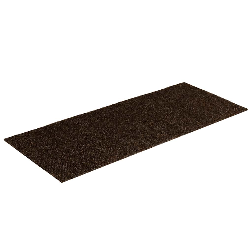 Stufenmatten Selbstklebend 15 Stk. 60x25 cm Braun Rechteckig