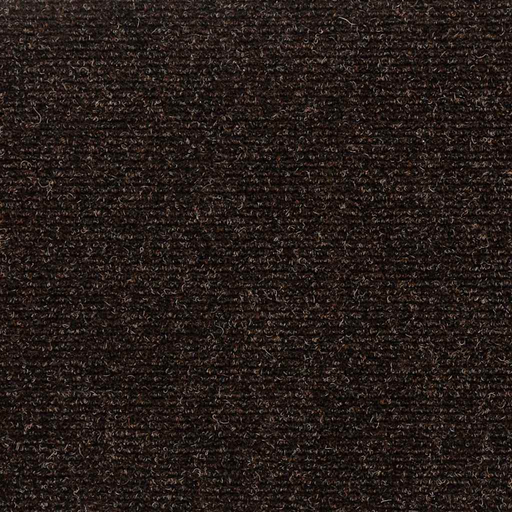 Stufenmatten Selbstklebend 15 Stk. 60x25 cm Dunkelbraun Rechteckig