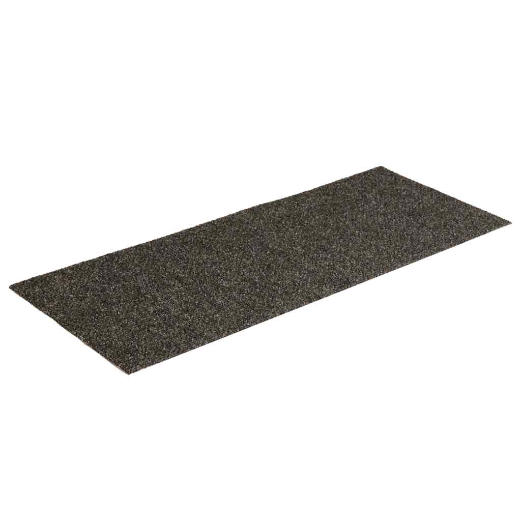 Stufenmatten Selbstklebend 15 Stk. 60x25 cm Anthrazit Rechteckig