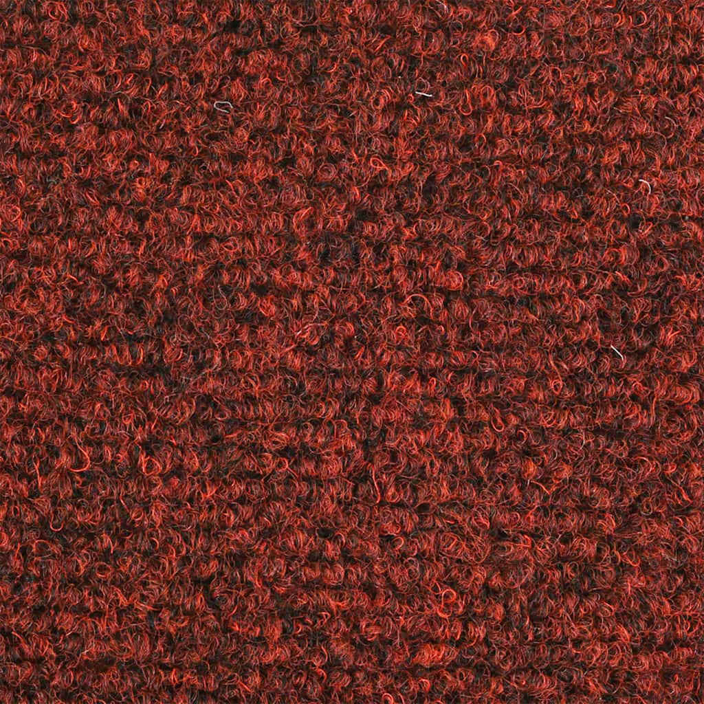 Stufenmatten Selbstklebend 15 Stk. 76x20 cm Bordeauxrot Rechteckig