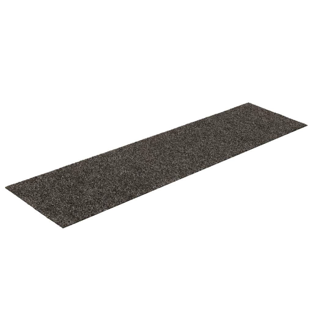 Stufenmatten Selbstklebend 15 Stk. 76x20 cm Anthrazit Rechteckig