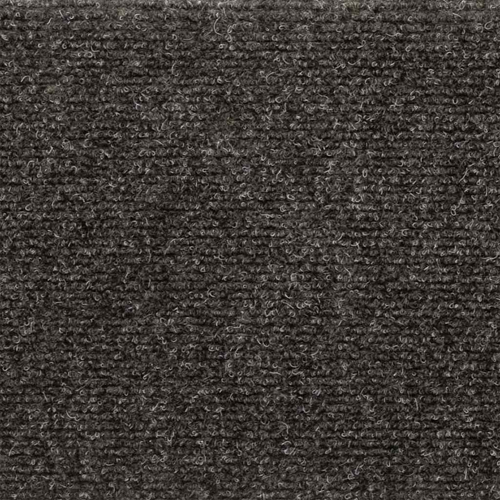 Stufenmatten Selbstklebend 15 Stk. 76x20 cm Anthrazit Rechteckig