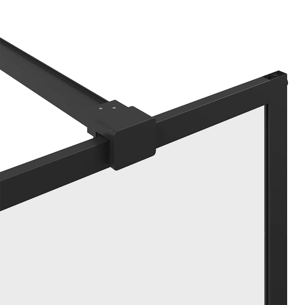 Duschwand für Begehbare Dusche mit Klarem ESG-Glas 140x195 cm
