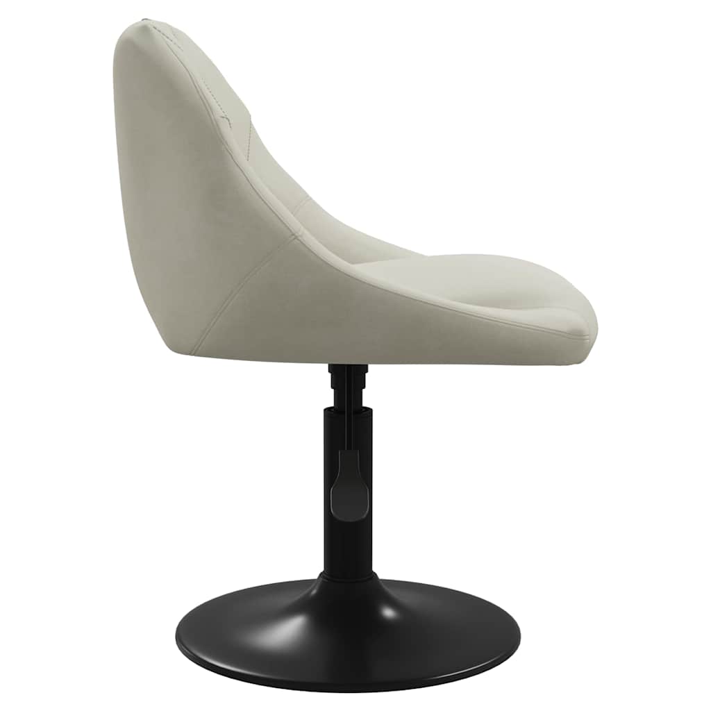 Barhocker Creme Samt
