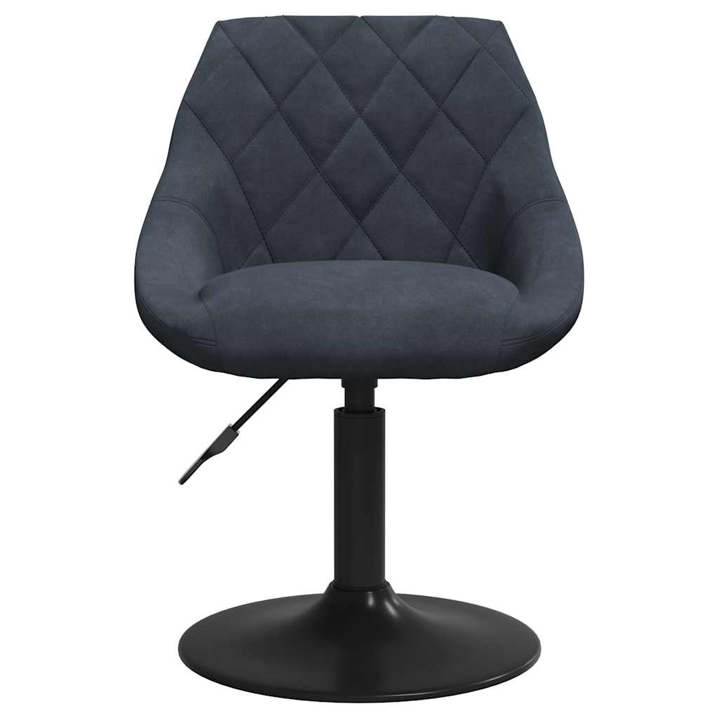 Barhocker Dunkelgrau Samt