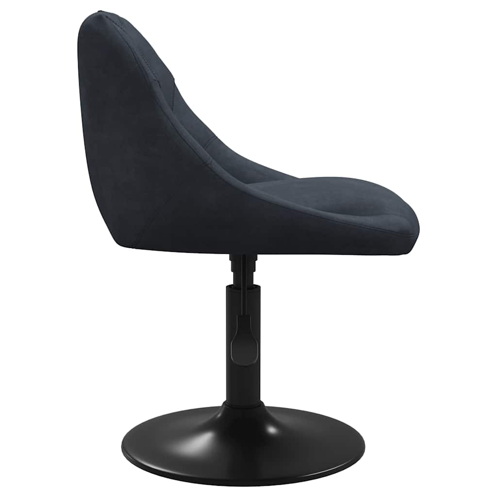 Barhocker Dunkelgrau Samt