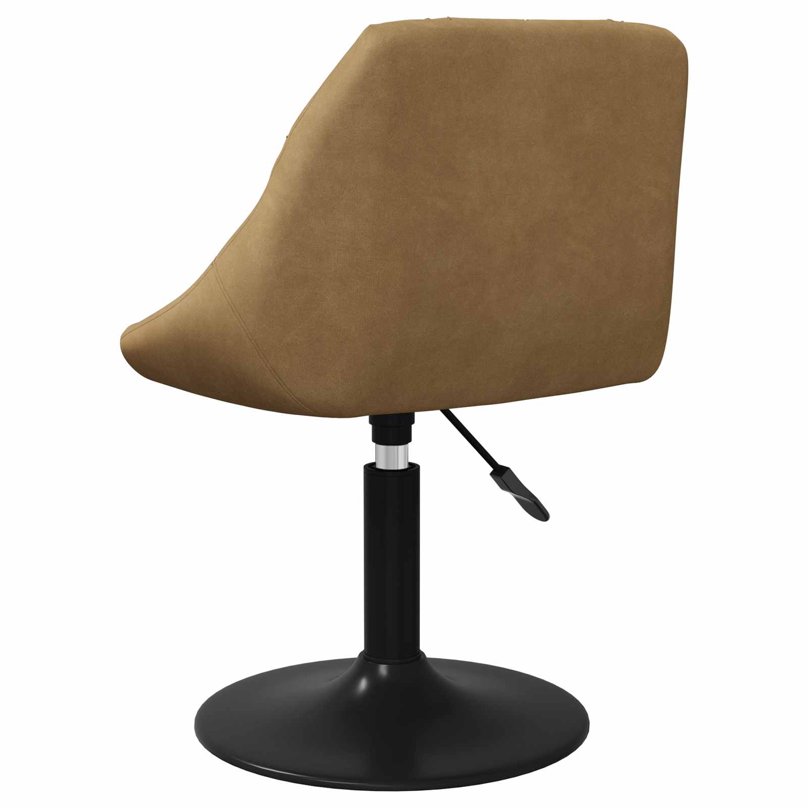 Drehbare Esszimmerstühle 2 pcs Braun 46 x 44 x 77,5 cm