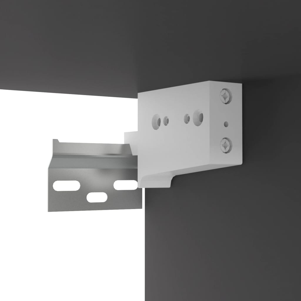 TV-Hängeschrank Grau 100x30x26,5 cm Holzwerkstoff