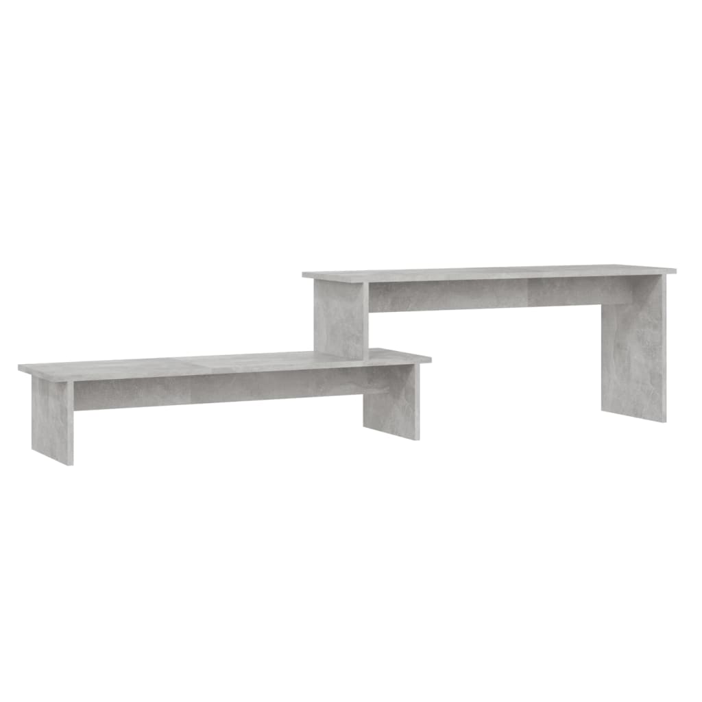 TV-Schrank Betongrau 180x30x43 cm Holzwerkstoff